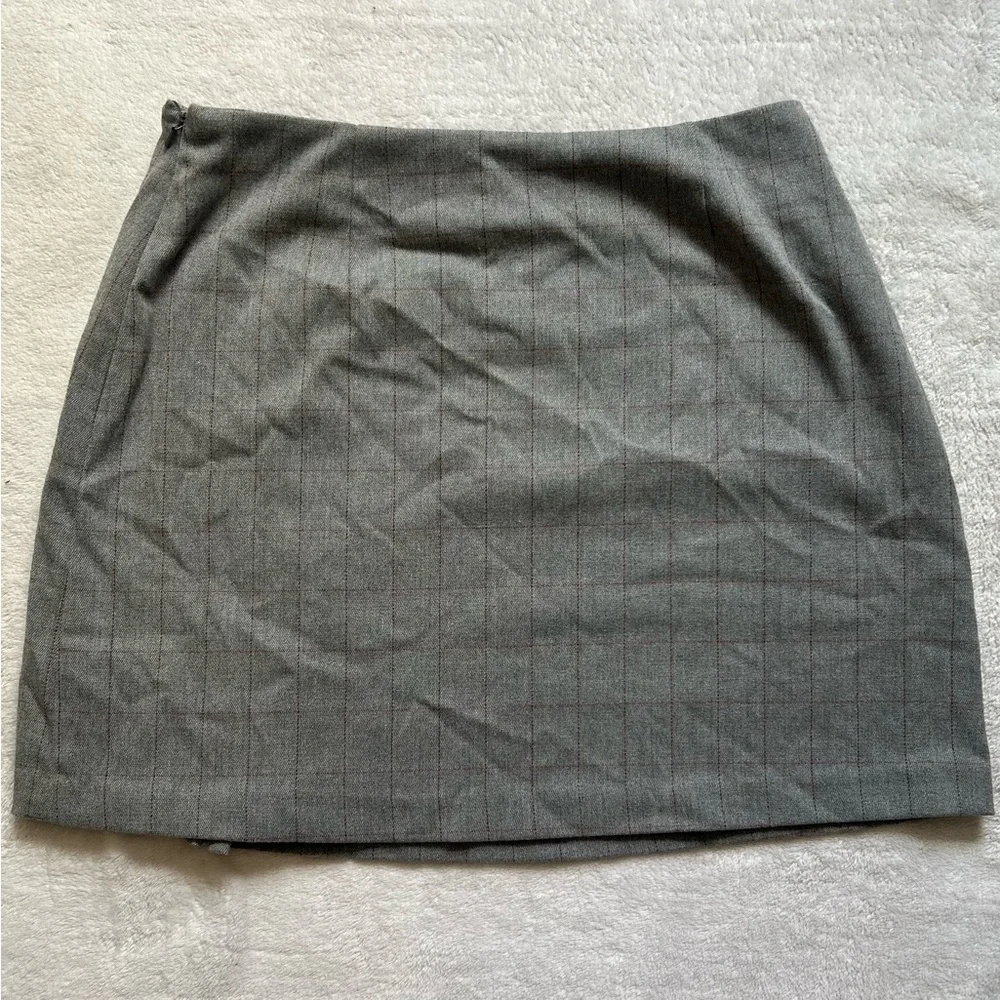 Express grey plaid shirt - Picture 2 of 8